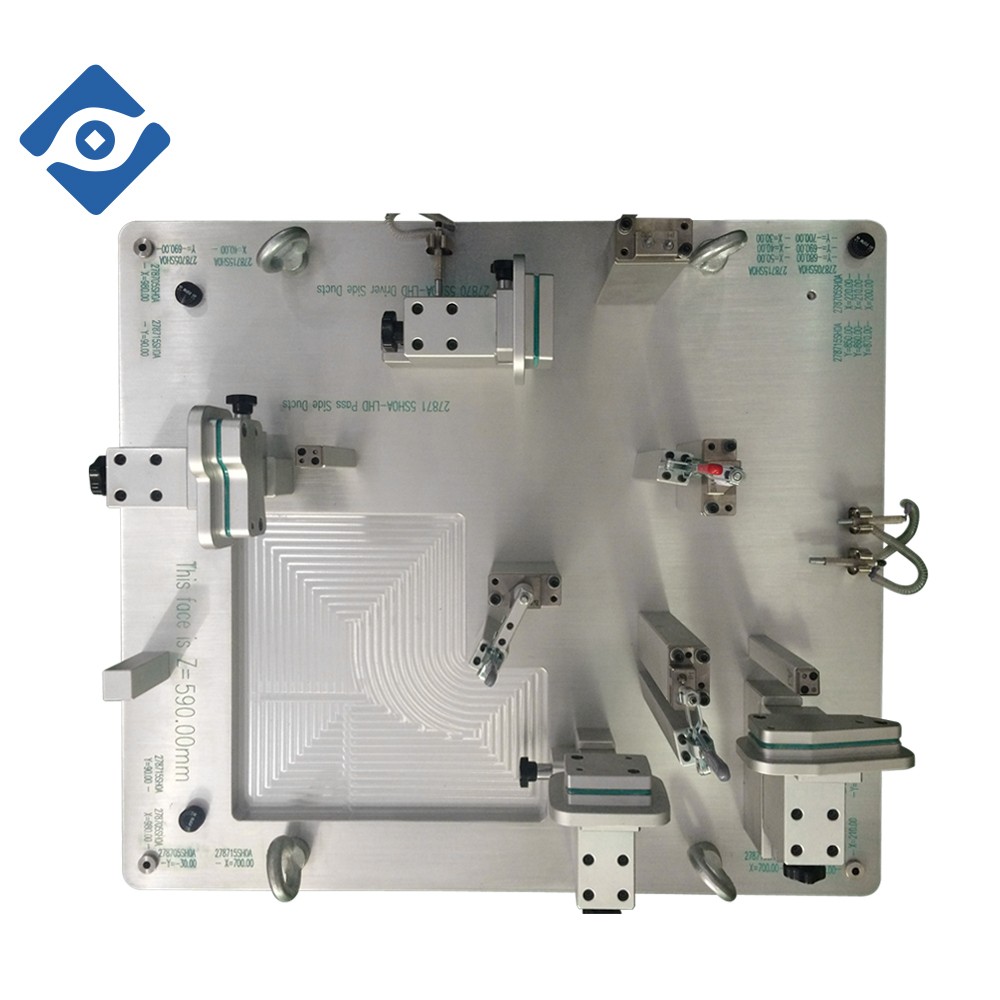 CMM夹持检具用于空调前管