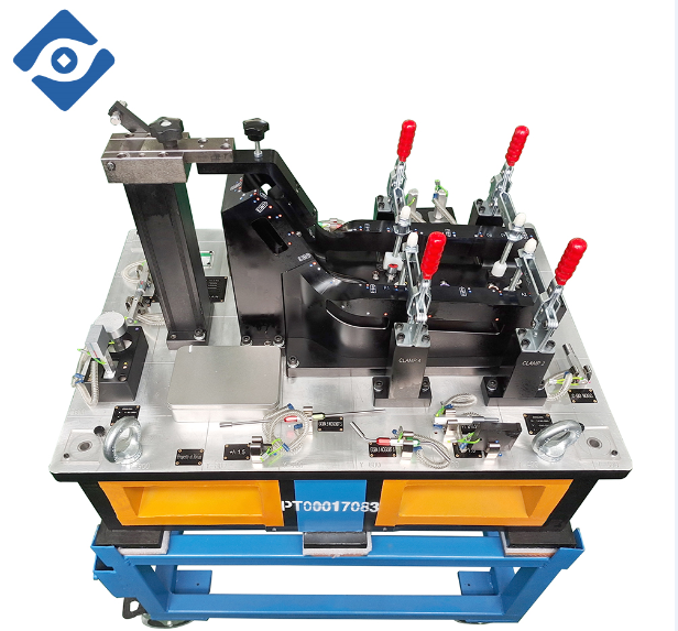 前保险杠 - 拖钩支撑固定检具